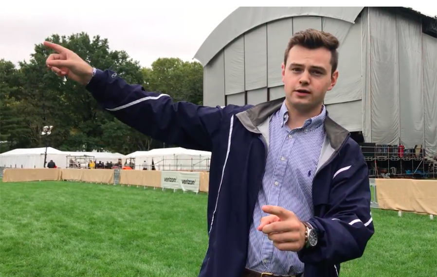 SUNY Adirondack IT Networking student Payton Young was featured in a Cisco video about his experiences working on the Dream Team at the Global Citizen Festival.
