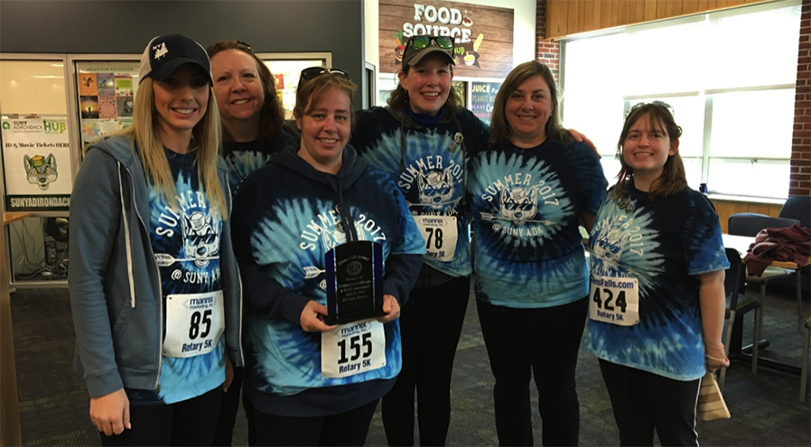 Members of the Road Scholars competed in the Rotary 5K.