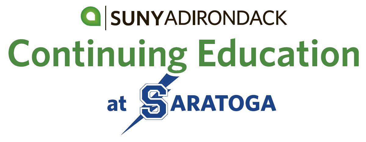 Continuing Ed at Saratoga Logo