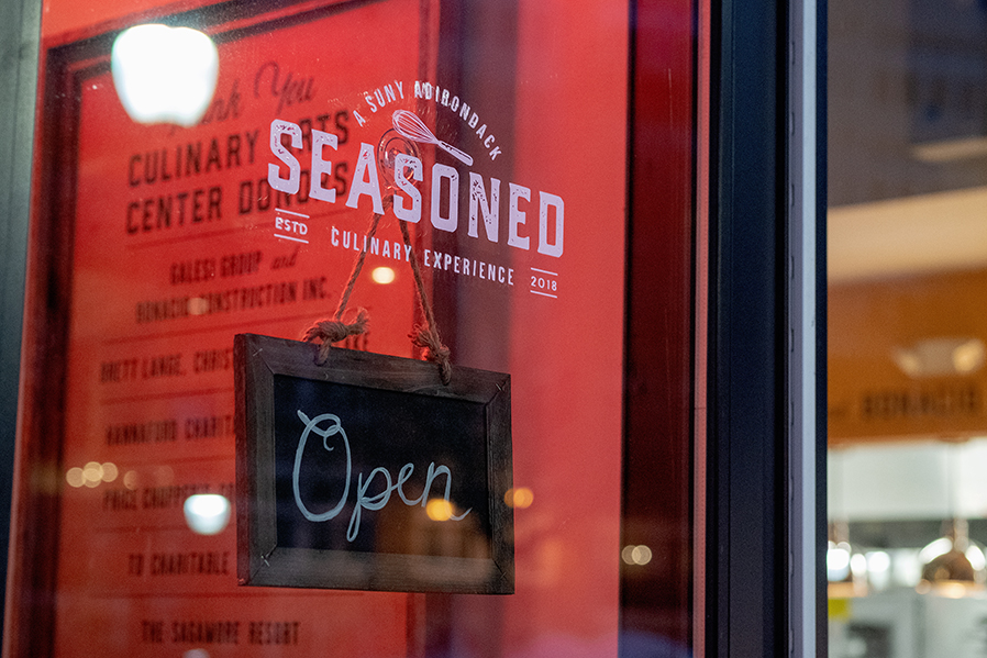 Seasoned opens for lunch and dinners beginning in October.