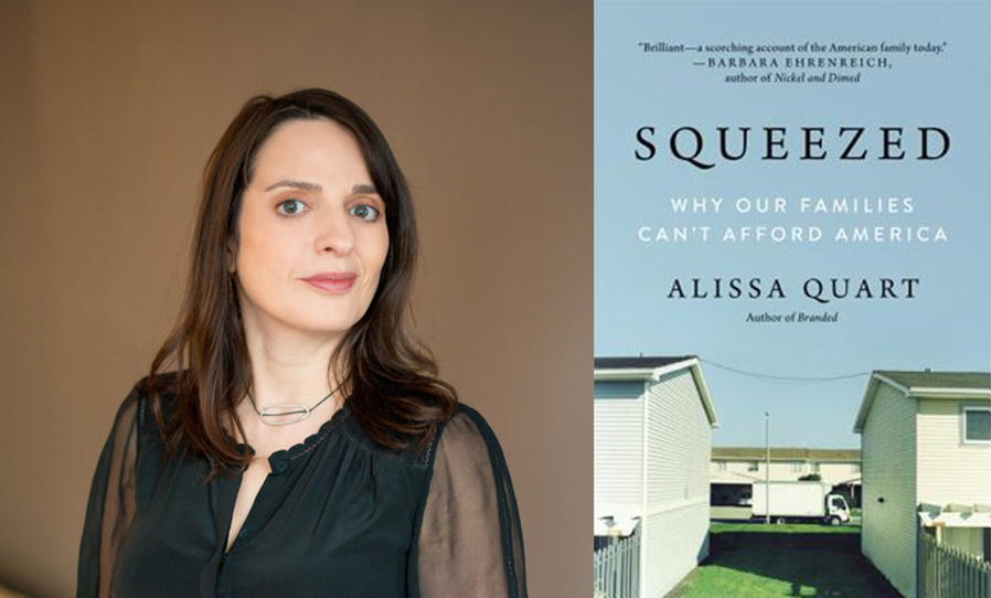 ‘Squeezed’ author Alissa Quart will speak April 3 at SUNY Adirondack.