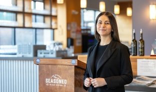 SUNY Adirondack alumna and adjunct instructor Nato Bajelidze was recently accepted to the third-level certification in the Court Master Sommeliers program