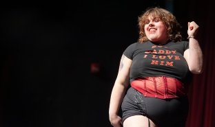 SUNY Adirondack student Lindsey Kurz performed in the 2025 ADK Slay show.