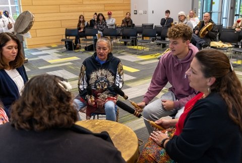 "Patti Two Ravens" performed at SUNY Adirondack