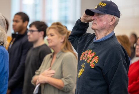 SUNY Adirondack hosts a Veterans Day ceremony annually
