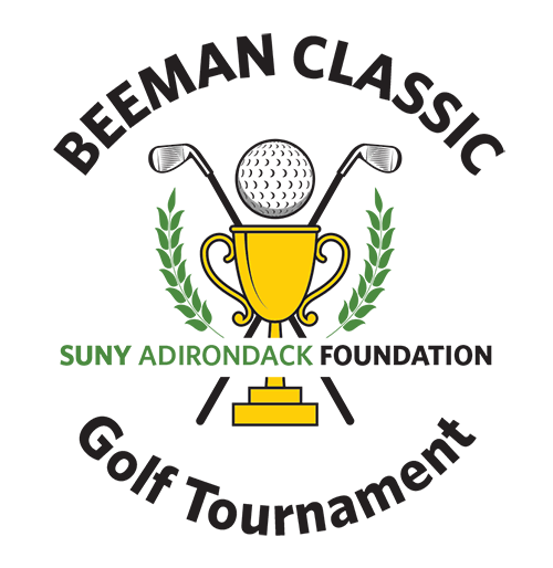 Logo for the Beeman Classic Golf Tournament, sponsored by SUNY Adirondack Foundation