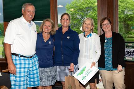 attendees of the 2018 golf tournament